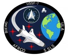 USSF-7 5SLS USAF ATLAS V OTV-6 BOEING ULA AFRCO TEAM PATCH SPACE VEHICLE MISSION picture
