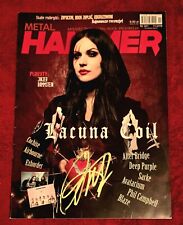 Metal Hammer Nov 2019 Issue Lacuna Coil Signed Autographed Cristina Scabbia picture