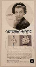 1953 Print Ad Eterna-Matic Wrist Watches for Men & Ladies New York,NY picture