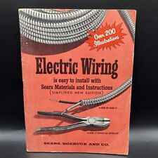 1955 Sears, Roebuck and Co. Electric Wiring Catalog Simplified New Edition Book picture