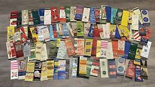 Huge Vintage Estate Lot Collection 100 Old Matchbooks Matches Advertising picture