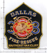 Texas - Dallas Engine 38 Rescue 38 Fire Rescue TX Fire Dept Patch picture