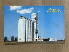 Postcard Arkansas AR Riceland USA Rice Dryer Farming Vintage PC picture