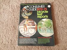 vintage CONSUMER GUIDE 1972-73 BICYCLE TEST REPORTS, 146pgs picture