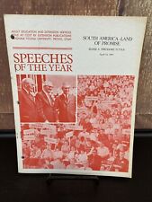 Brigham Young University Speeches Of The Year By Elder A. T Tuttle 1964 picture