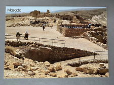 Vintage Masada Israel Postcard Unposted Synagogue Israeli Middle East Scenic Vtg picture