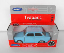 SALES Rare Welly Nex DDR modelcar TRABANT Blue DIE CAST 1:43 Mint in Box picture