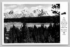RPPC Frashers Crest Of High Sierras From HWY 395 California Real Photo P697 picture