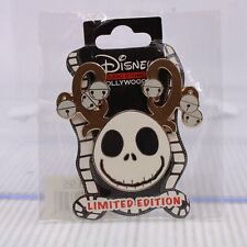 A4 Disney DSSH DSF Pin Holiday Antlers Series LE Jack Skellington NBC picture