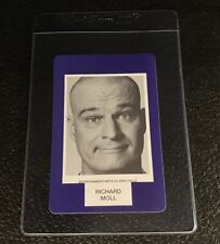 Richard Moll Bull Rookie Card 1993 Face To Face Game Canada Night Court Trivia picture