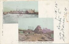 BUTTE MT - The Parrott Mine and Smelter Postcard - udb - 1905 picture