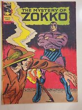 RARE VINTAGE PHANTOM The mystery of Zokko #204 INDRAJAL COMIC ENGLISH INDIA 1974 picture