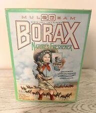 Vintage 20 Mule Team Borax Cleaner Sealed Very Rare 1985 Soap Detergent 5 Lbs picture