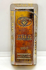 Vintage Lighter Gold Bar Ussr Cigarette Soviet Russia Rare Gas Russian Petrol picture
