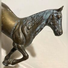 Vintage Brass Galloping Horse Sculpture Figurine ... picture
