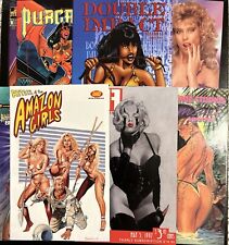 Bad Girl Comic Book Lot 8 Issues ~VG Amazon Girls Purgatori Swimsuit Avengelyne picture