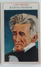 Big Boy Restaurants Great Americans #14 Andrew Jackson Trading Card 1975 picture