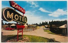 Vintage Vancouver Washington WA Larry's Motel Postcard picture