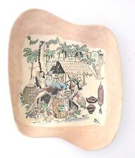 Vintage Trader Vic's Ceramic Hors D'oeuvres Tray Tiki Bar Decor picture