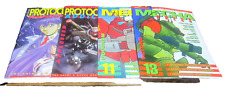 4 Vintage Japanese Animation Magazines  Mecha Press 11, 13 Protoculture A 57, 82 picture