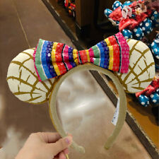 US Disney Parks Mickey Mouse Mexican Pan Dulce Concha Minnie Ears Headband 2020 picture