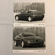1991 Alfa Romeo 164 Proteo Concept Car Automobile Photo Photograph Lot of 2 picture