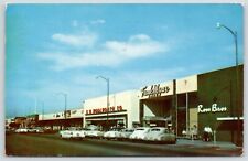 San Mateo CA~Ross Bros~Werner Shoes~Woolworth's~4th Avenue~Early 1950s Cars  picture
