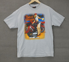 Harley Davidson 2016 Orlando Florida Tee Shirt Gray Size Large picture