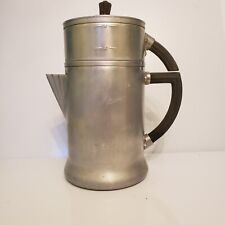 Vintage Art Deco Wear-Ever Aluminum #2206 Percolator 6 Cup Coffee Pot picture