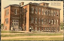 “New” High School Solomon Kansas KS Early 1900s picture