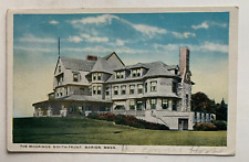 c1920s MA Postcard Marion Massachusetts The Moorings South Front residence house picture