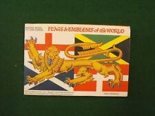 Brooke Bond Tea Cards Flags & Emblems of the World 1967 Complete Set in Album picture