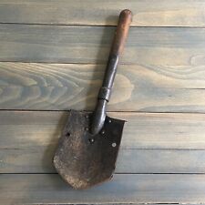Antique 1917 WW1 US Military Trench Shovel Entrenching Tool (B4) picture