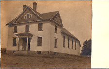 Bath Township Hall in Summit County Ohio OH 1900s RPPC Postcard Photo Antique picture
