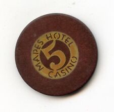 5.00 Chip from the Mapes Casino Reno Nevada Diecut picture