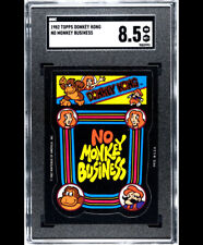 1982 Topps Donkey Kong No Monkey Business SGC 8.5 NM-MT+ picture