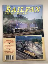 Railfan & Railroad Magazine Aug 1990 - Railfanning Pittsburgh  -   picture