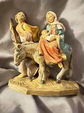 Vintage 1986 Fontanini Flight Into Egypt #360 Figurine Italy Holy Family 55035 picture