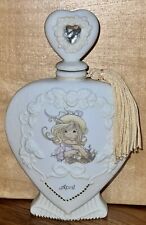 RARE Vintage April Precious Moments Heart Shaped Perfume Bottle 1997-Buy 2 Get 1 picture