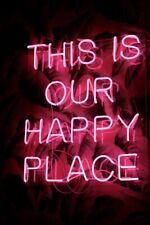 This Is Our Happy Place Neon Sign Lamp Light Acrylic 20