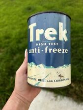 Vintage 1930’s Trek Antifreeze Amish Saved 90 Years Gas & Oil Collectible picture