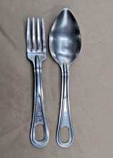 WWII/2 era US mess fork and spoon set picture