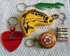 Unique, Vintage Keychains Of All Sizes And Characteristics. Lot Of 5 picture