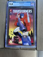 Transformers #1 CGC 9.8🔑 White Pages 🔥 Image Comics 10/2023 🔥 4th Printing picture