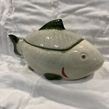 Rare Waechtersbach Extra Large Fish Soup Tureene W German.  Sm Chip On Tail picture