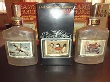 Jim Beam Decanters. First Edition Beam's Duck Stamps Series. picture