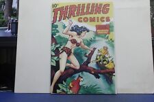 THRILLING COMICS #67 REPRO COVER AND OUTER WRAP FRAZETTA picture