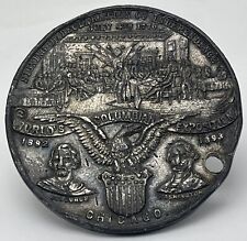 1893 World's Fair Columbian Exposition Large Medal Bolden Weck & Co picture