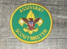 Vintage Boy Scouts ASSISTANT Scoutmaster Patch (Pre-1980) COLLECTABLE picture