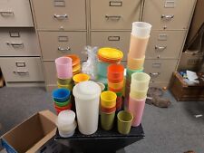 Huge Lot Vintage Storage Tupperware Various Styles Over 50 Pieces Some Lids  picture
